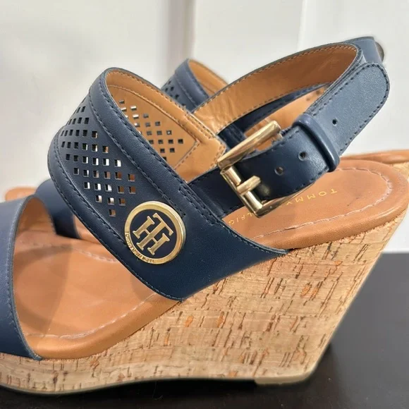 Tommy Hilfiger - Wedges Womens size 7.5 - Picture 4 of 10